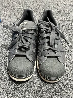 Adidas Men's Superstar Cordura Core Grey Size 6 EUC
